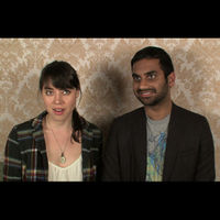 Aziz Ansari & Aubrey Plaza