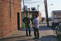 Tom Noonan - on the set of "Ice Cream Ants" - a short film.-Body